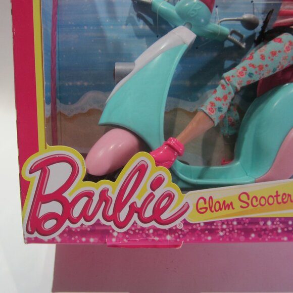 Barbie Glam Scooter 2013 Toy Play Set - New in Box (Box Damage) - Picture 2 of 14